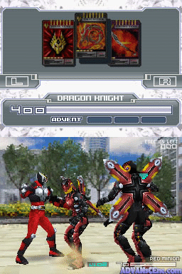 Kamen Rider: Dragon Knight screenshot 3 for Nintendo DS